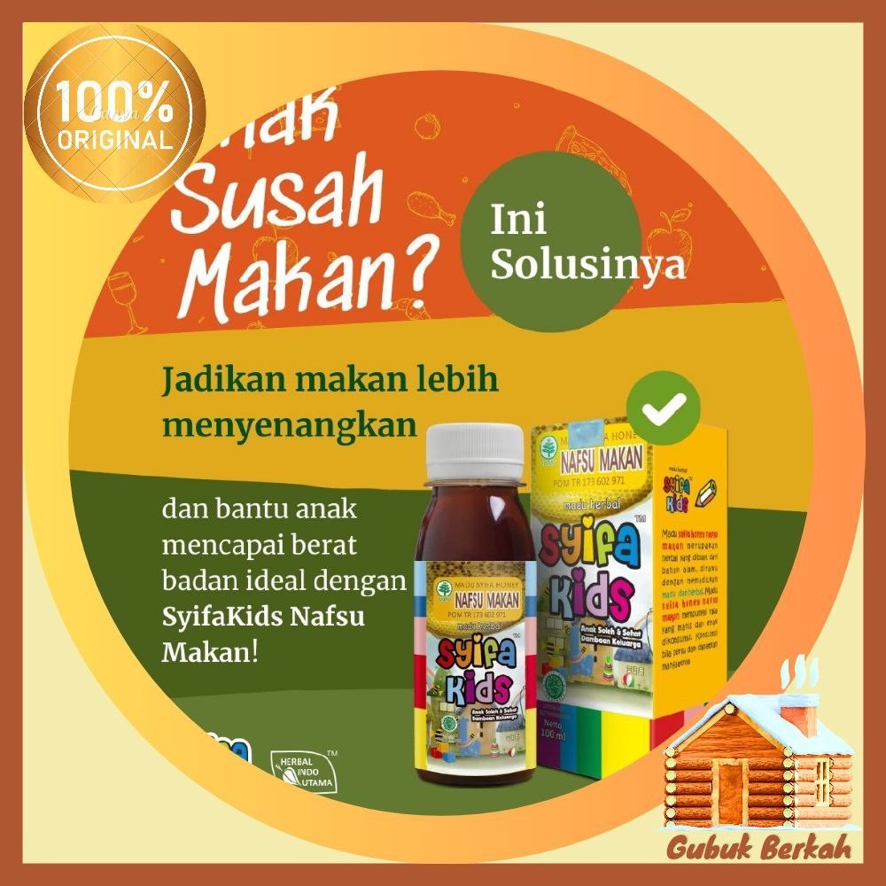 

HIU Syifa Kids Nafsu Makan | Menambah nafsu makan | Grab - Shopee Express Jogja Area - Original