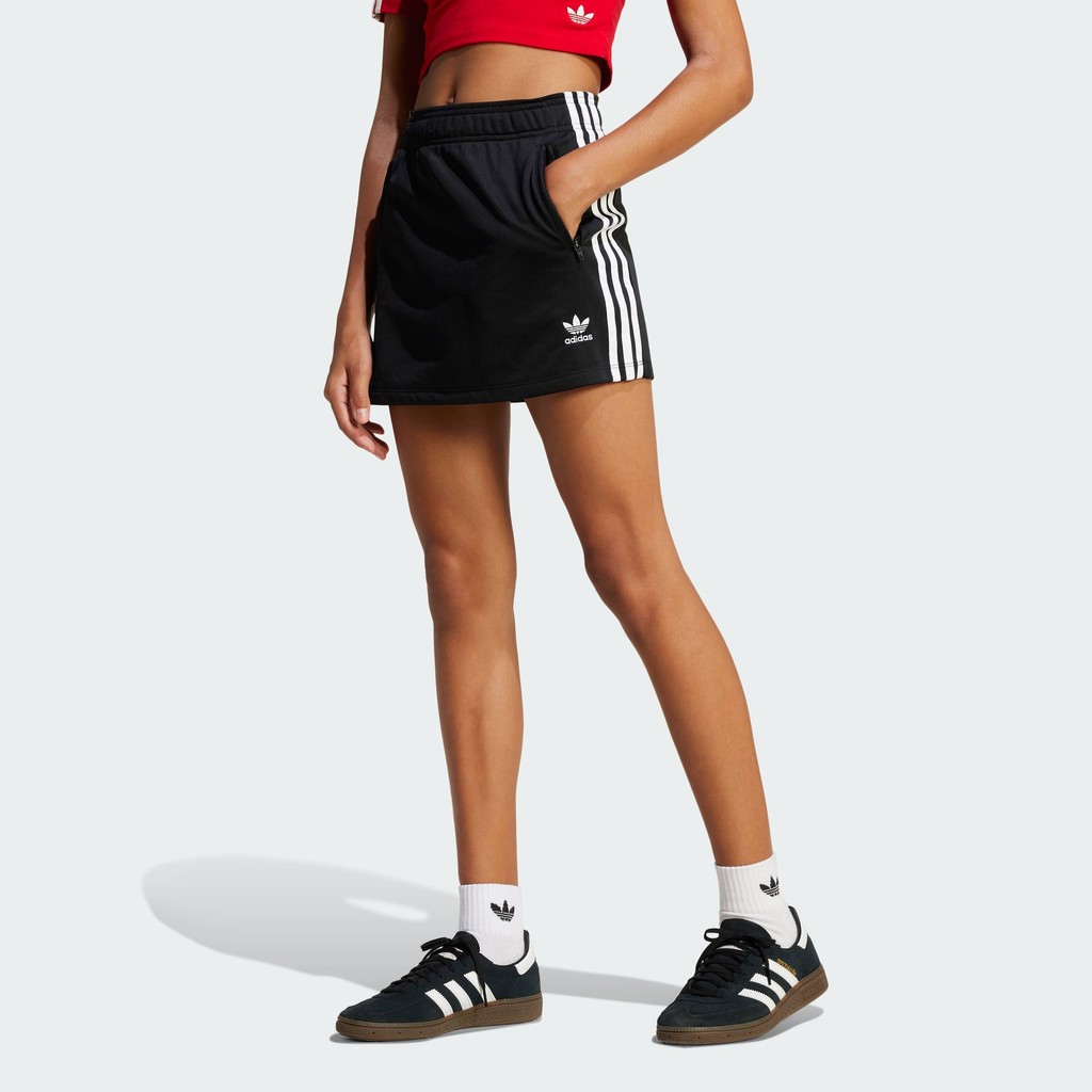 adidas Lifestyle Firebird Skirt Kids Women Black JD5824