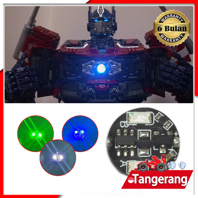 Promo Dual Lamp Magnetic Led Lampu Gundam Action Figure Mokit Gundam