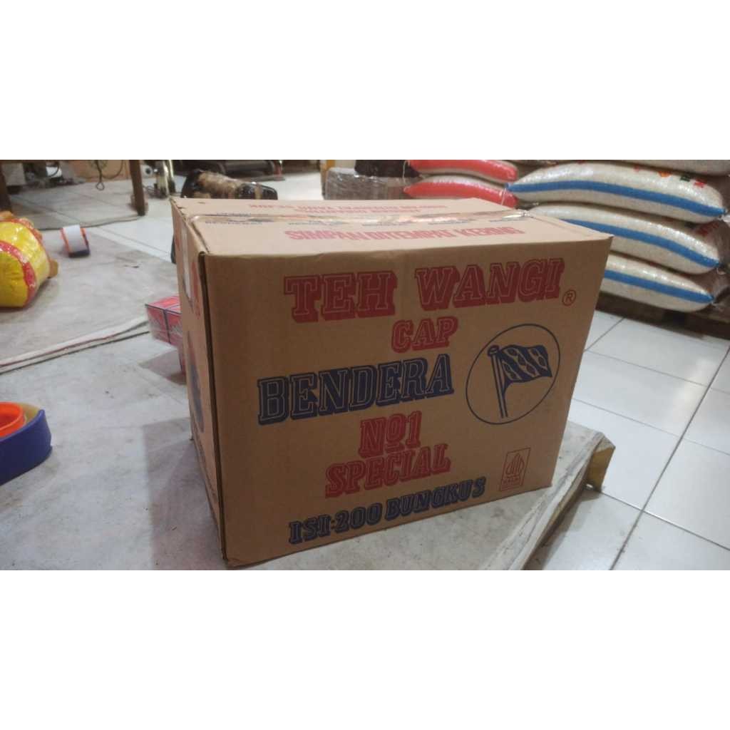 

Teh Bubuk Bendera KEMASAN DUS 20 x 10 x 50 Gr - DUS