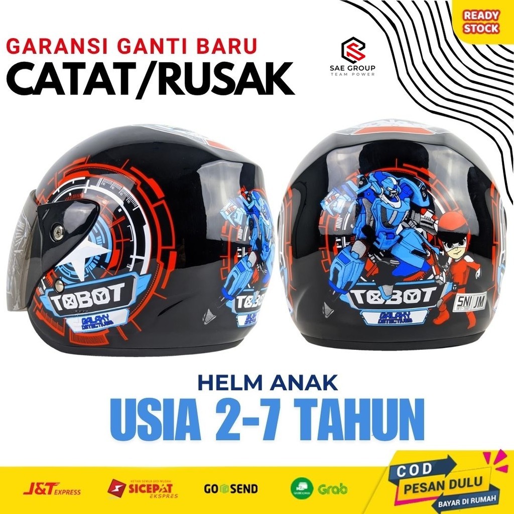Helm Anak Kecil Motif Usia 1 2 3 4 5 6 7 Tahun Perempuan Lucu