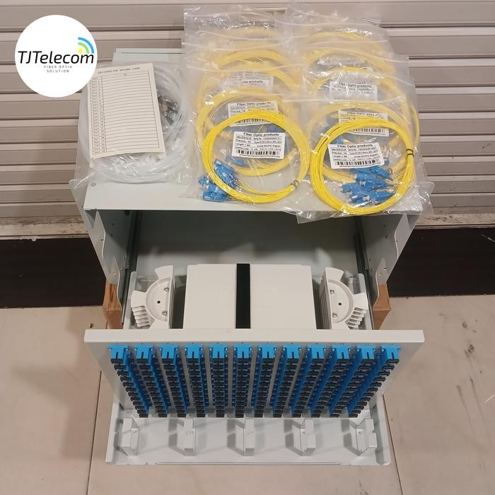 otb 144 core SC upc Lengkap / otb rack 144 core SC