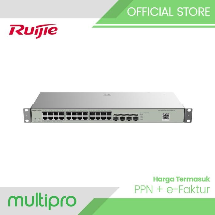 Ruijie RG-NBS3100-24GT4SFP-V2, 2-Port Gabit Layer 2 Cloud Managed Non-PoE