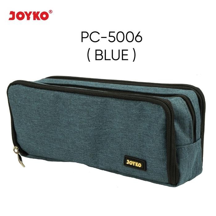 

TERLARIS~[ Mall 2547] Kotak Tempat Pensil Pencil Case Joyko PC-5006 / Kotak Pensil Joyko PC 5006 - Biru