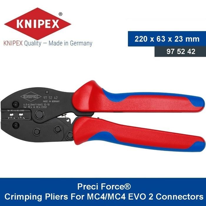 KNIPEX 97 52 42 Tang Crimping PreciForce Crimping Pliers
