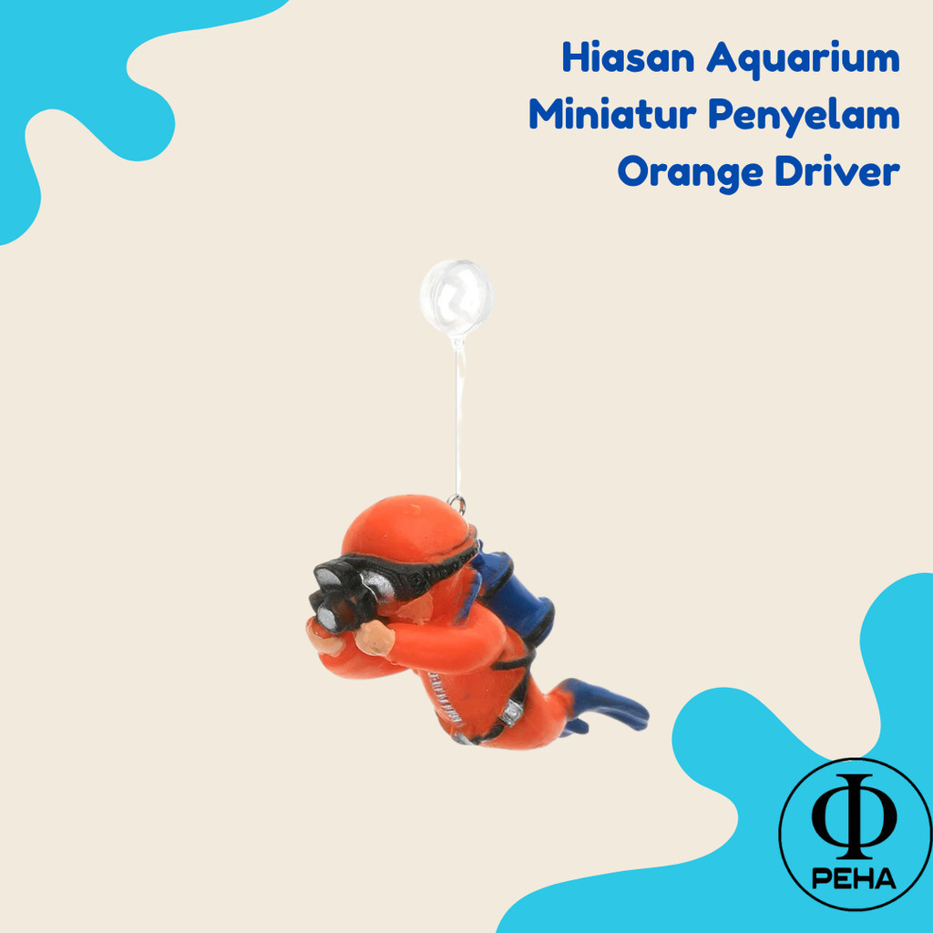 Hiasan Aquarium Ornamen Miniatur Dekorasi Hiasan Aquarium Miniatur Penyelam