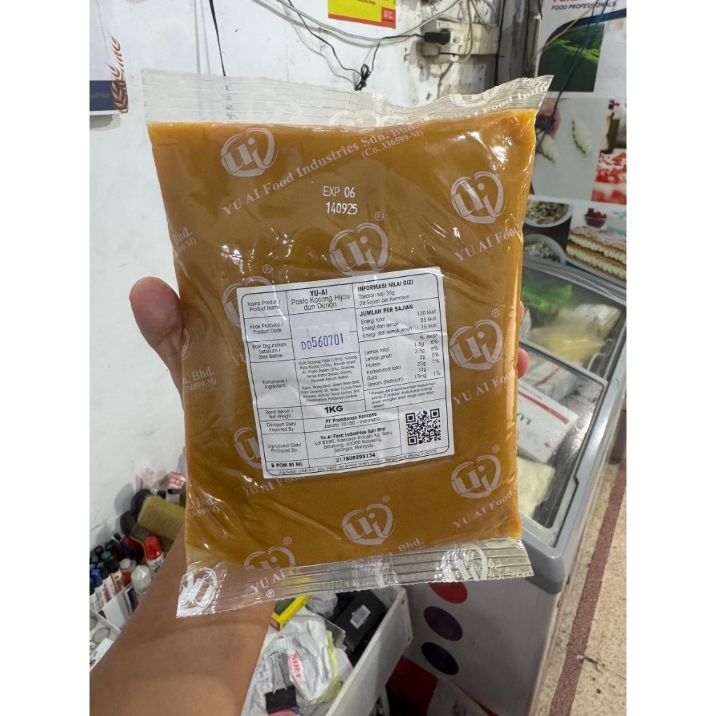 

Durian Paste Filling Yu Ai / Pasta Filling Durian Yu ai - 1 Kg