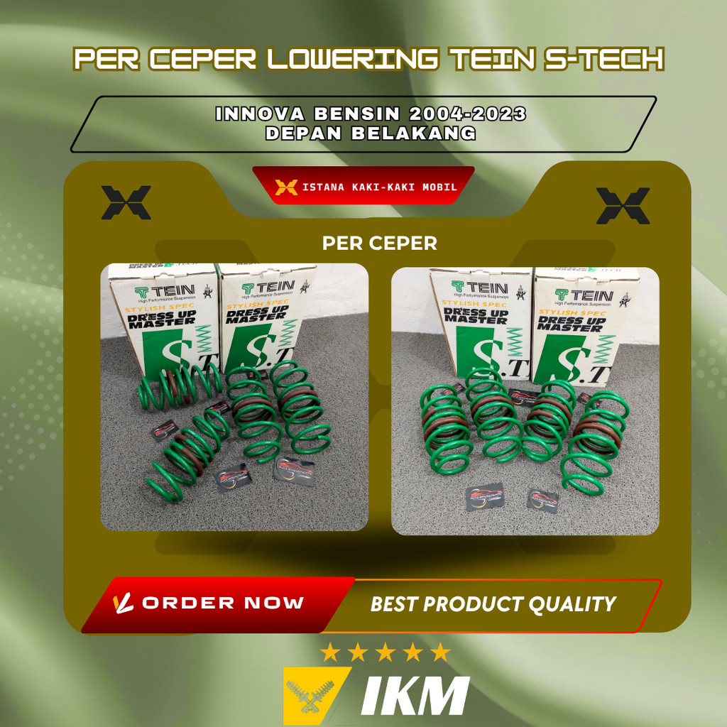 Per Ceper LOWERING TEIN S-TECH ORIGINAL JAPAN INNOVA BENSIN 2004-2023 Original