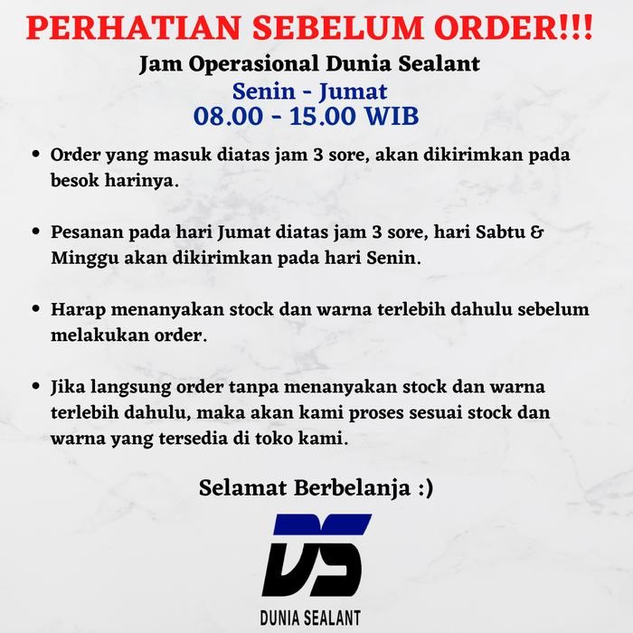 Dowsil Glass Lem Silicone Sealant Dowsil Glass Acetic - Hitam