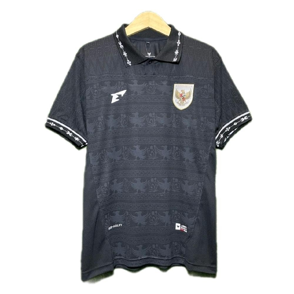 JERSEY BAJU BOLA TIMNAS INDONESIA GK KIPER HITAM 2025