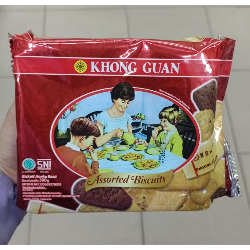 

KHONG GUAN biskuit aneka rasa 300gr assorted biscuits - ABO
