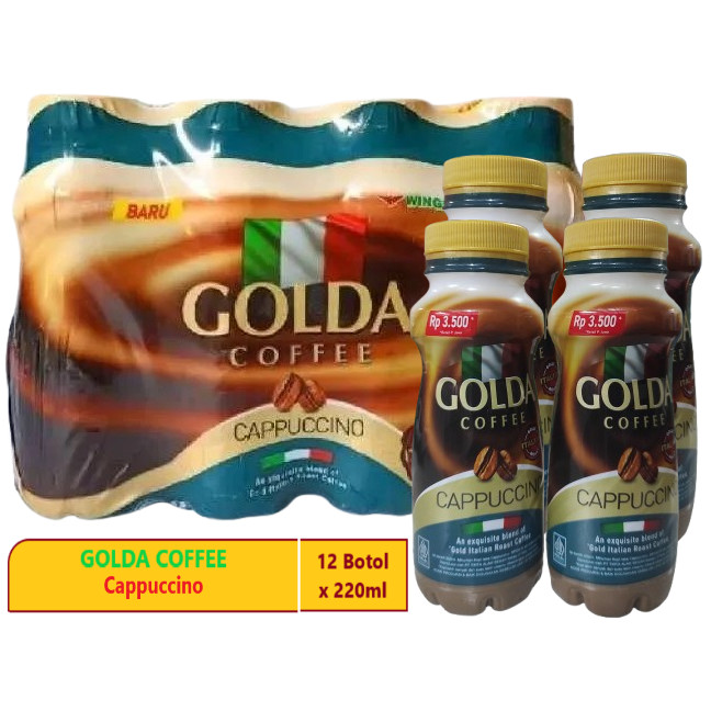 

GOLDA Coffee 200ml Isi 12 Botol