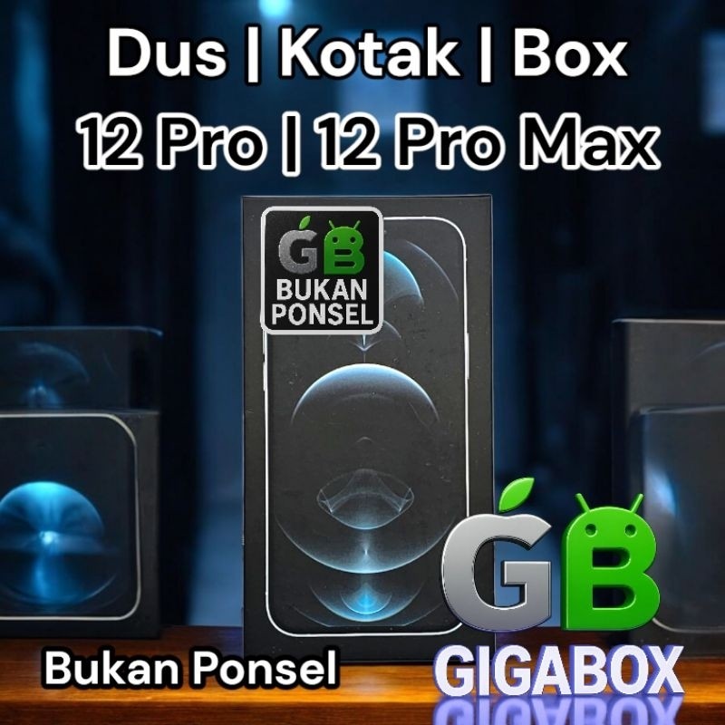 

(Sesuai Catatan) Dus Kardus Box 12 Pro / 12 Pro Max Kemasan Premium Dan Elegan