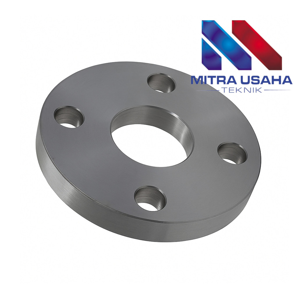 Flange ANSI Class 150 – Ukuran ½ Inch Besi & Stainless Diameter 90mm Lubang Tengah 15mm Lubang Baut 