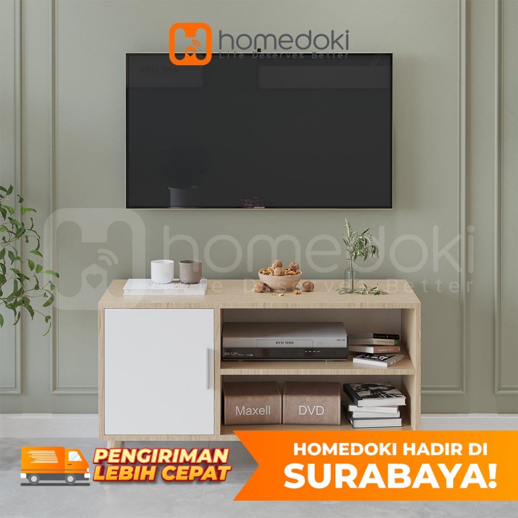 Homedoki Surabaya- Meja TV/Rak TV/Lemari TV/Meja TV Minimalis/Rak TV Mordern