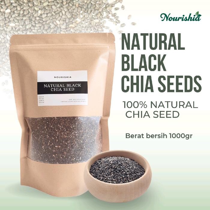 

black chia seeds 1kg / chia seed 1kg - -