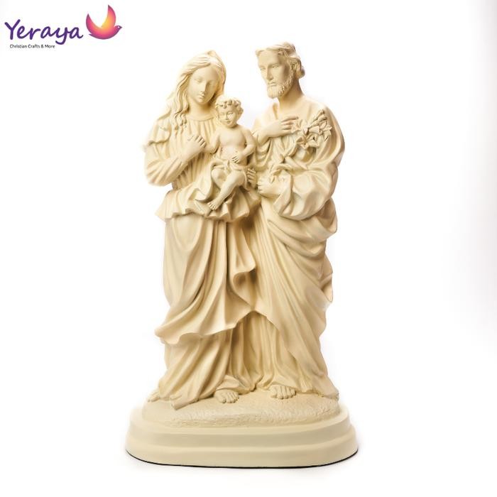 SALE Pajangan Patung Rohani Katolik Keluarga Kudus Berdiri 60cm