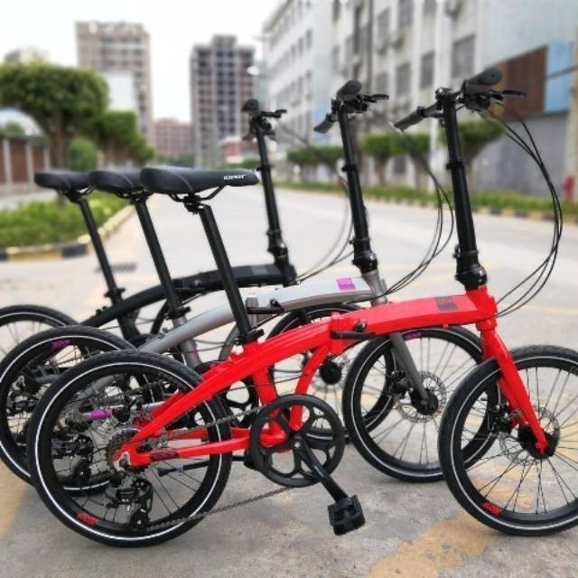 Sepeda lipat 20 cosmo 8speed elemen seli