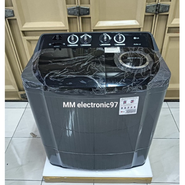 Mesin cuci LG 2 tabung 10 kg P1000RTM P-1000RTM
