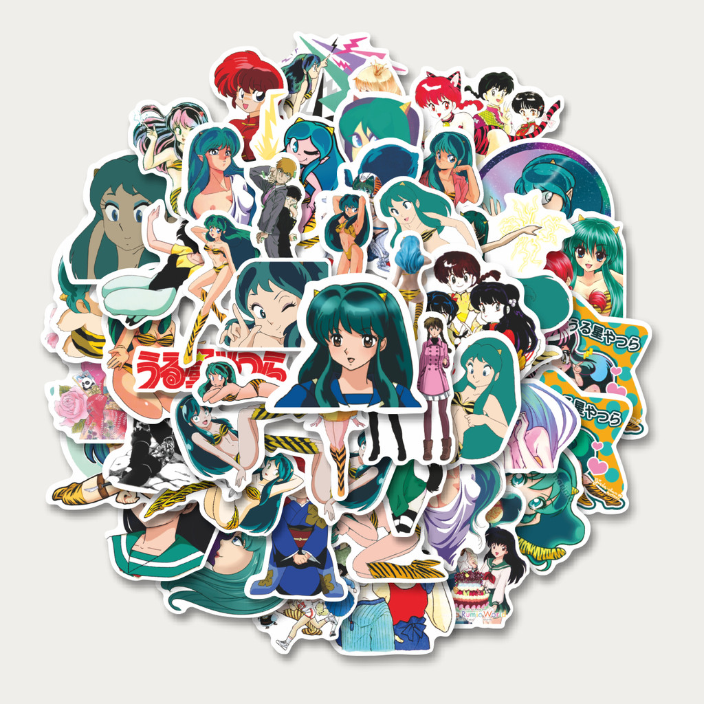 

Sticker Pack Sticker Anime Urusei Yatsura | Sticker TUMBLR | Stiker LAPTOP KOPER HELM