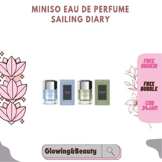MINISO EAU DE PERFUME SAILING DIARY 25ML