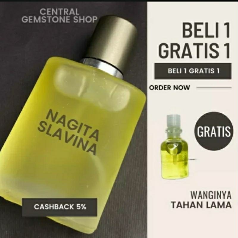 PARFUM NAGITA SLAVINA | Parfum wanita tahan lama 24 jam - Parfum Pria tahan lama 24 jam