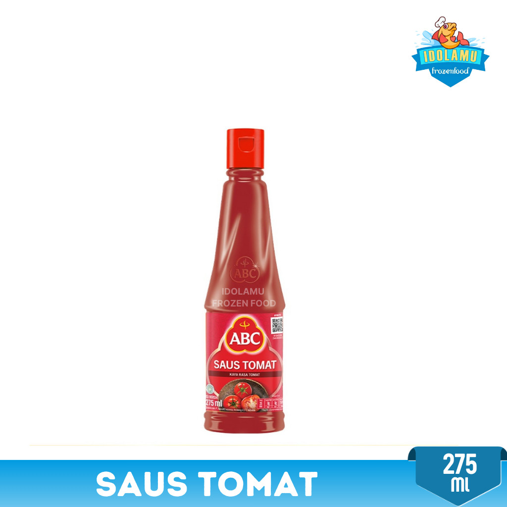 

saus abc saus tomat kemasan botol 275 ml