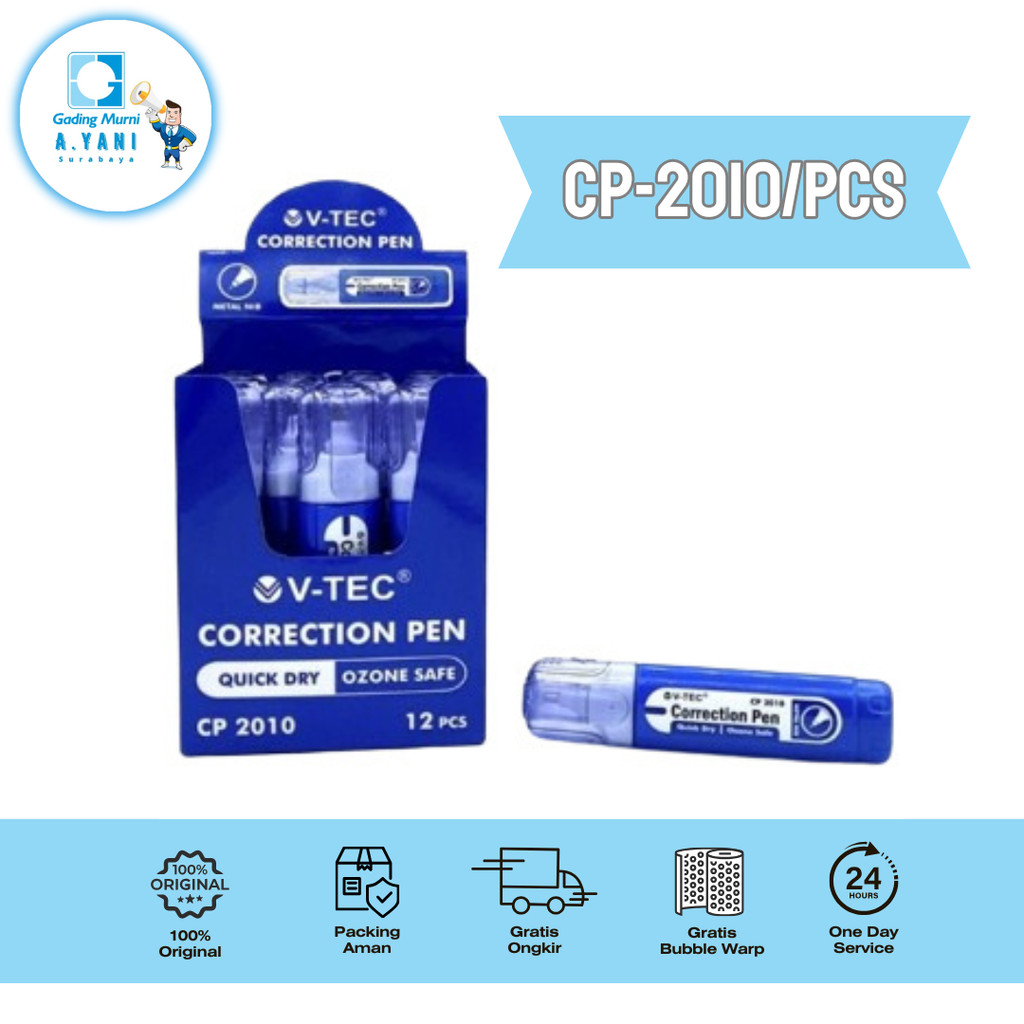 

V-TEC CORRECTION PEN CP-2010 10ML