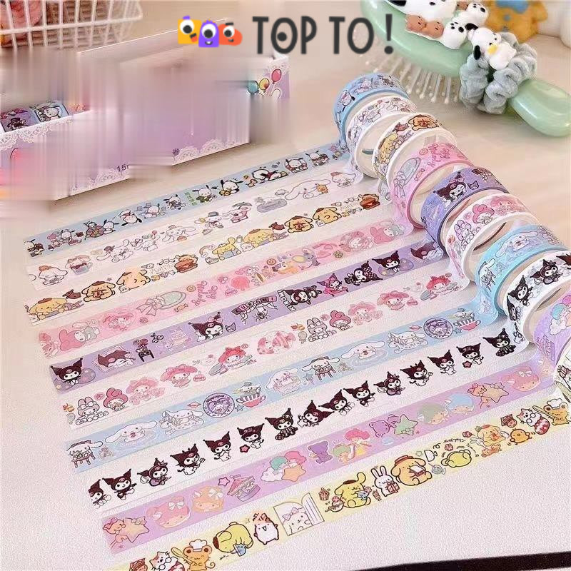 

(1slot) Washi Tape Selotip Isolasi Kertas /Washi Masking Tape Lakban Motif Lucu Murah