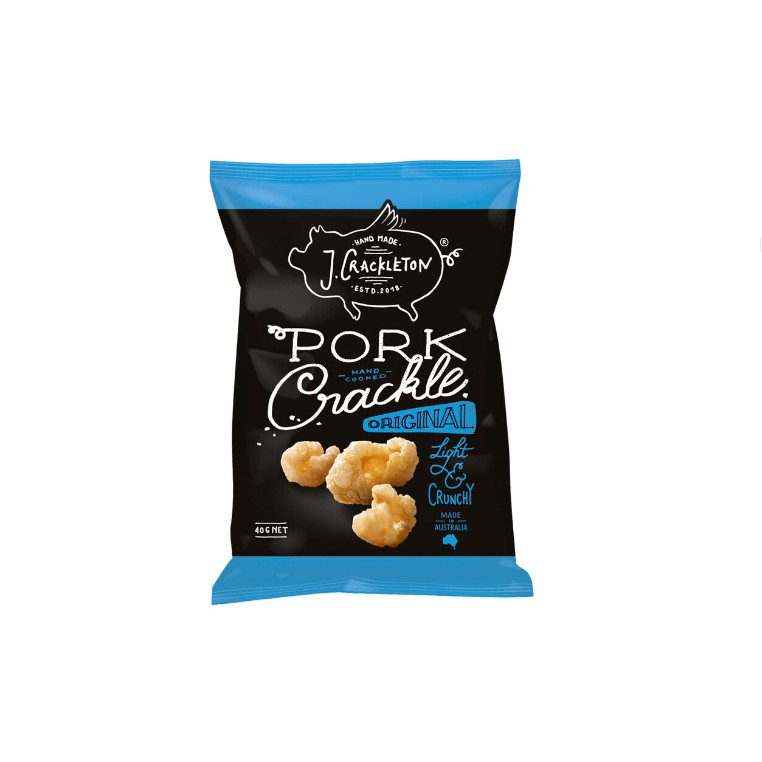 

J Crackleton Pork Crackle Original Kerupuk Babi Australia | 40g