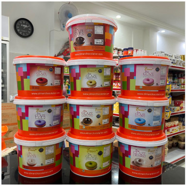 

Elmer Dip Glaze 5kg Varian Rasa Lengkap