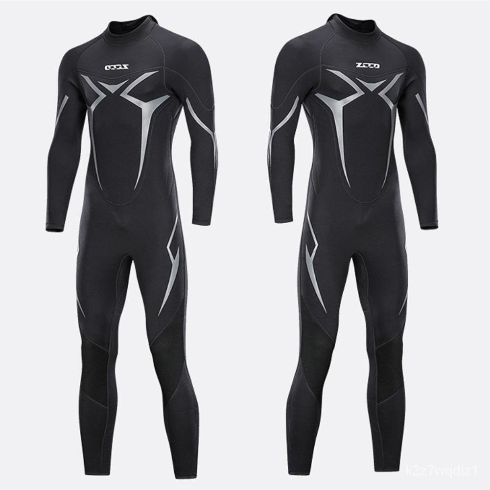 3mm Zcco Wetsuit Men Produk siap pakai Diving Suit Neoprene Surfing Scuba Diving Suit Underwater Fis