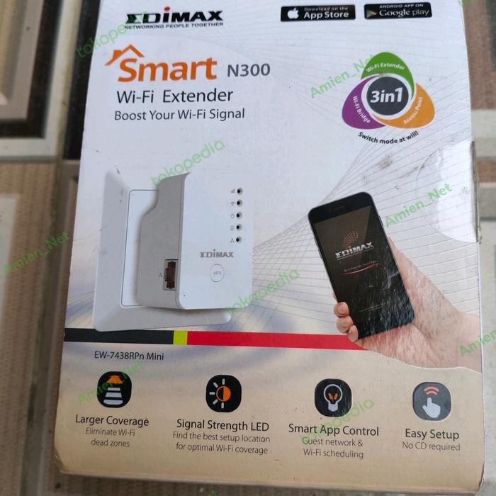 Wifi Extender EDIMAX EW-7438RPn MINI N300 - BatanganNew