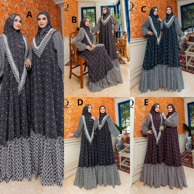 JELITA SERIES BY OMEIRO Gamis Syari READY RUMAH GAMIS SURABAYA