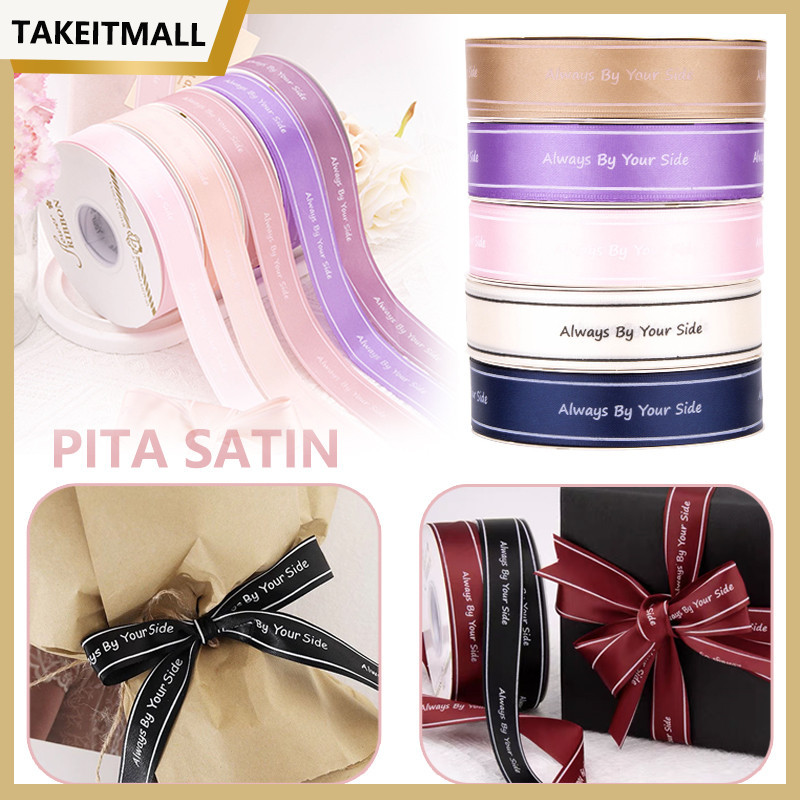 

PROMO!PITA SATIN PREMIUM PITA KADO PITA BUKET BUNGA PITA DEKORASIREADY