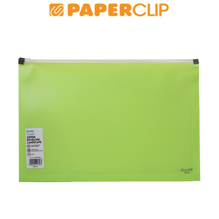 

ZIPPER FILE BANTEX FOLIO 3222 72 PISTACHIO