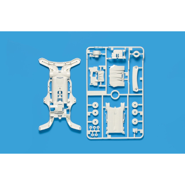 Rep Tamiya AR Chassis + Gear box White - CS502
