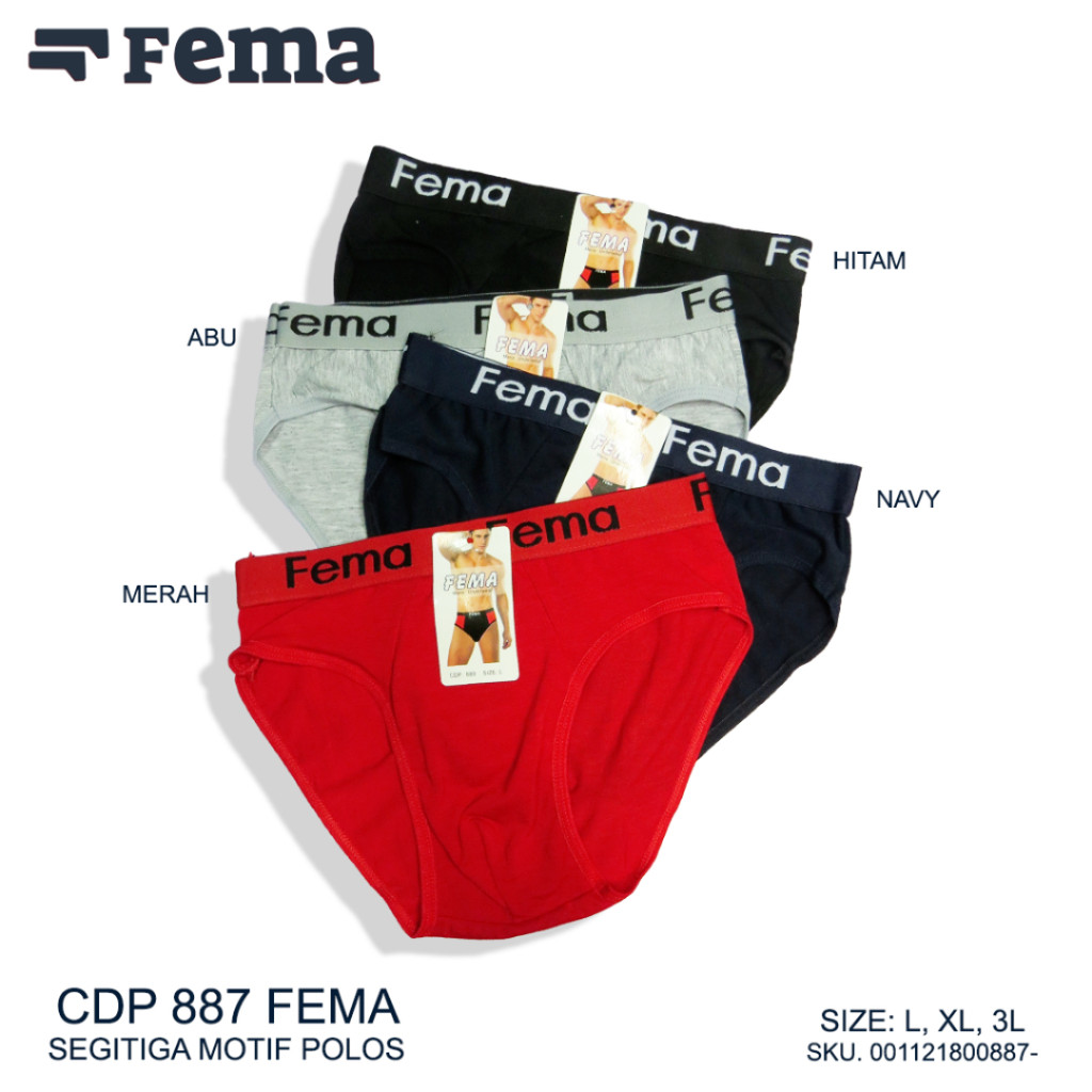 Celana dalam pria Fema Cd pria fema 1pcs