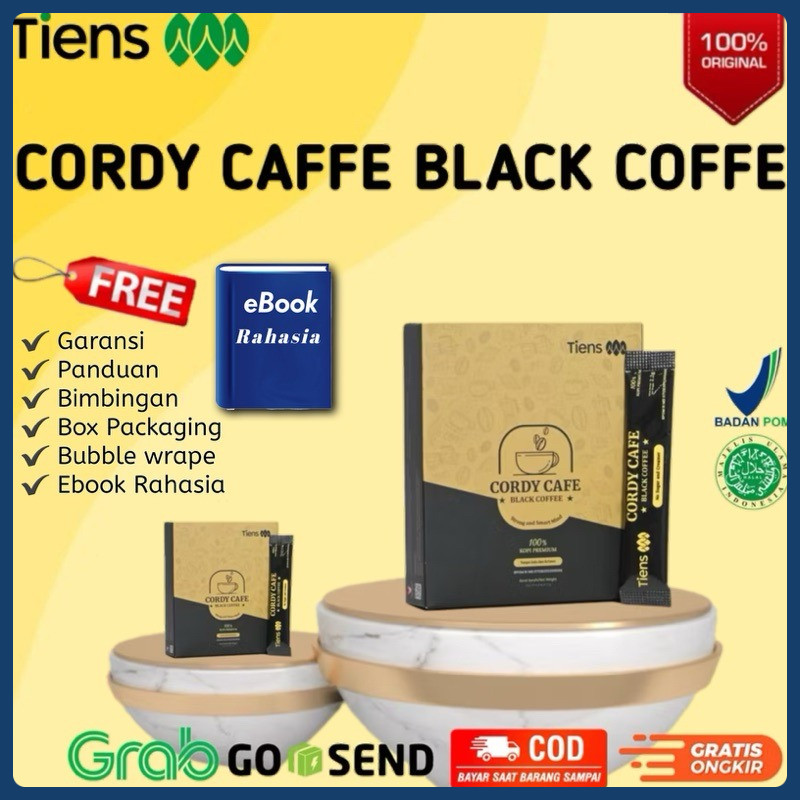 

Cordy Cafe Black Coffe Stamina Pria Kuat Alami - Kopi Hitam Stamina Pria dan Wanita