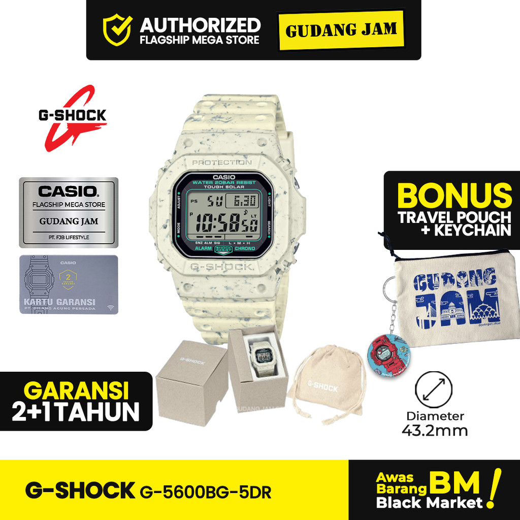 G-Shock Pria G-5600BG-5DR G-5600BG-5 G-5600BG G5600BG G 5600BG