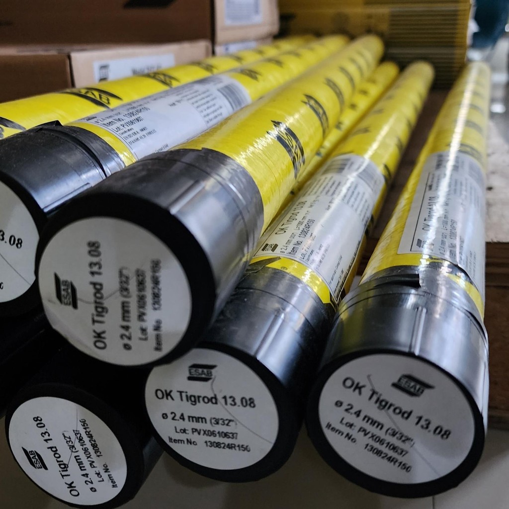 GTAW ESAB OK Tigrod 13.08 diameter 2.4mm AWS ER80S-D2