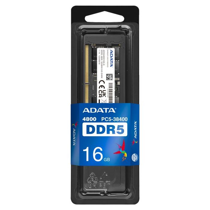 ADATA RAM LAPTOP DDR5 SODIMM 8GB 16GB 32GB PC38400 4800MHz SINGLE DUAL - 8GB SINGLE