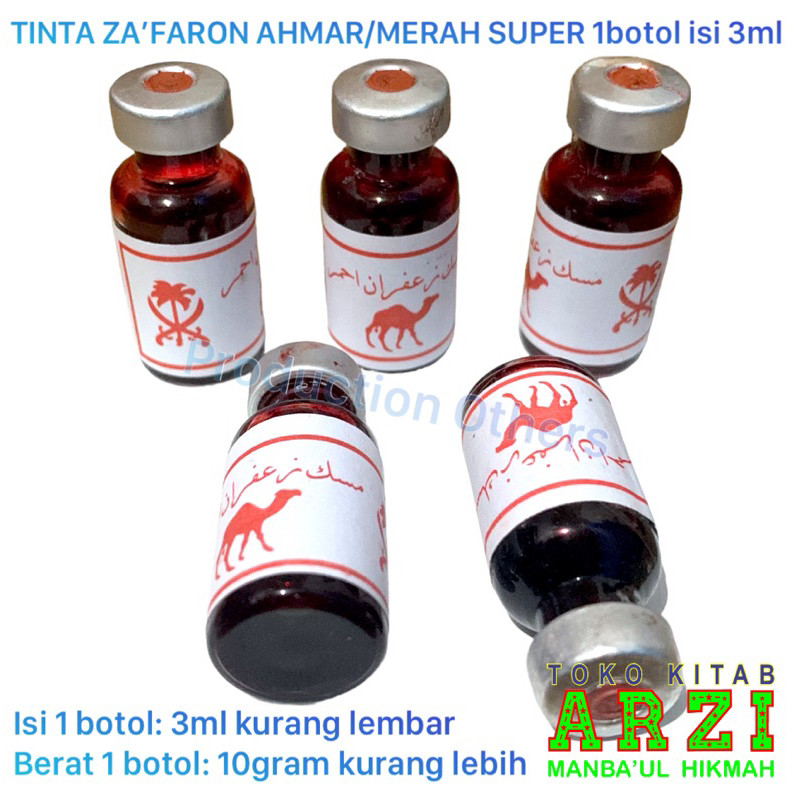

PRL OL Tinta Za’faron Merah Super 1botol isi 3ml