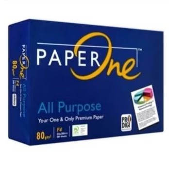 

kertas hvs folio ( f4) paperone 80gr/ kertas photocopy dan print