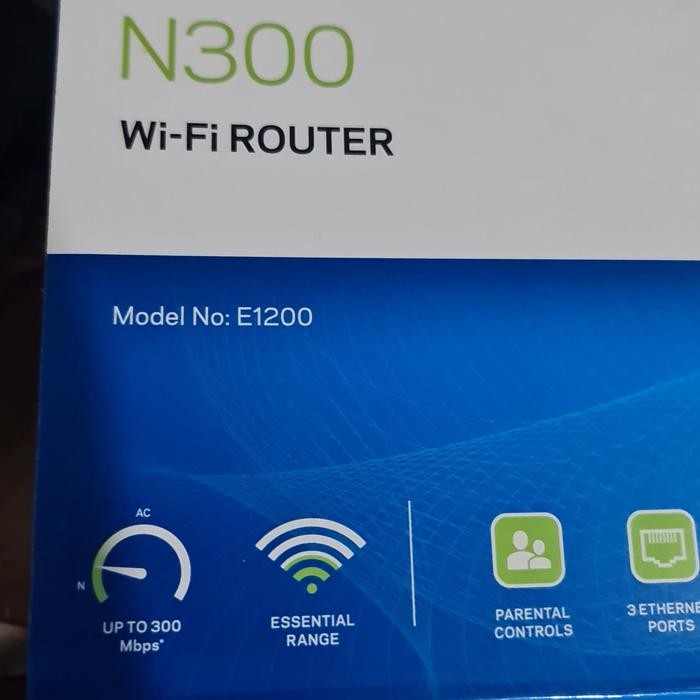 WIFI ROUTER LINKSYS E1200 BARANG BARU  LAMA