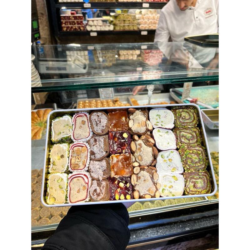 

SAFA TURKISH DELIGHT PISTACHIO DELIMA ALMOND ROSE TURKISH DELIGHT TURKI