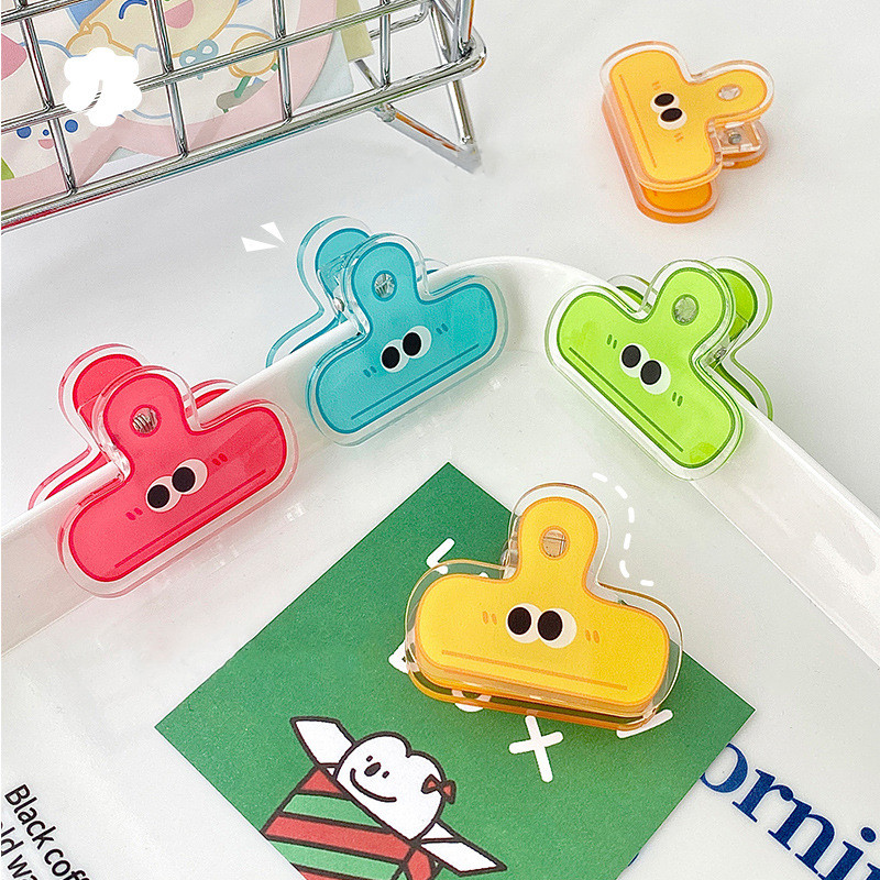 

Klip Penjepit Kertas Motif Lucu/Mata Besar Binder Clip