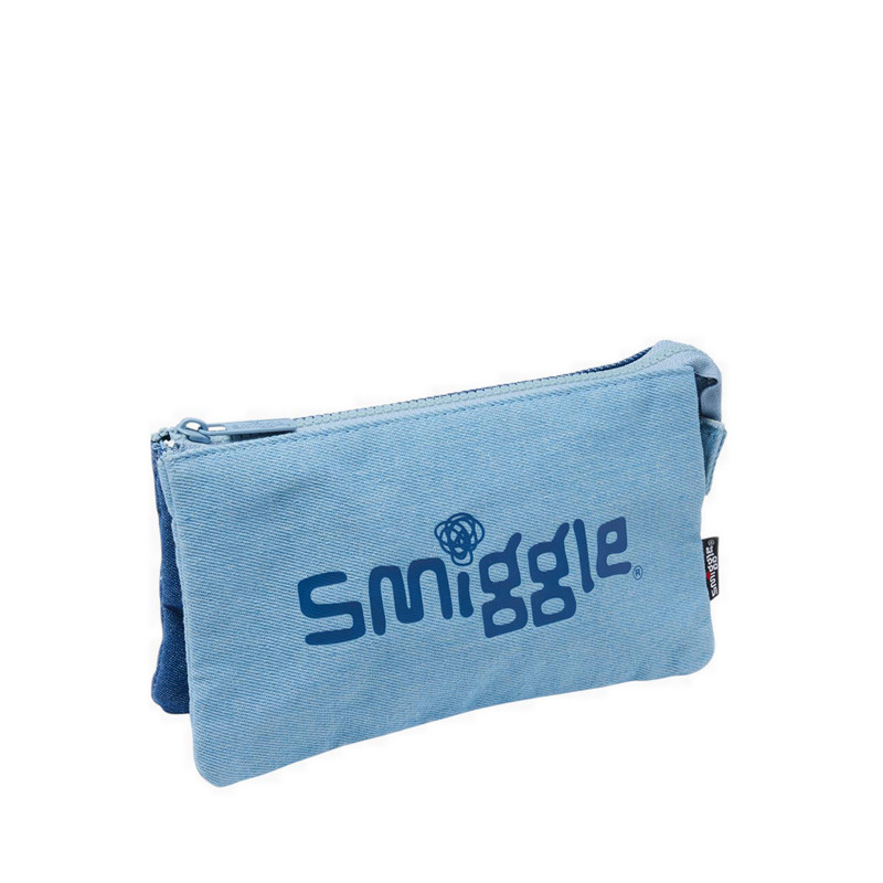 

Smiggle Patch Triple Pocket Pencil Case - IGL456973DNM
