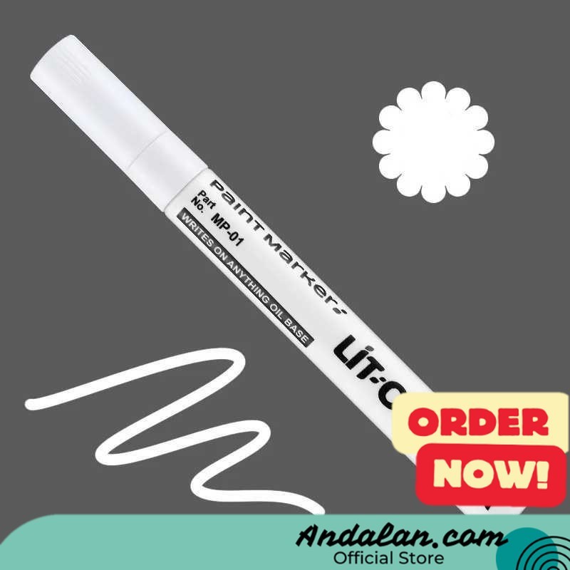 

LIT-ONTNMA Spidol Permanen Paint Marker Oil Base - MP-01