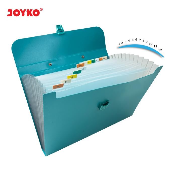

AHHA Joyko Expanding File Folio F4 13 POCKETS File Folder / Map Harmonika A4 F4 Folio Map Dokumen EF-2638 - NO KARDUS